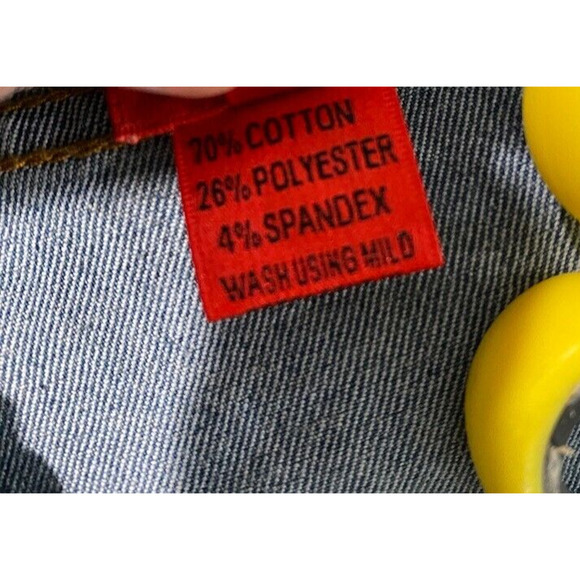 Very Vera - rhinestone embellished denim jacket women's size Medium - Picture 6 of 6